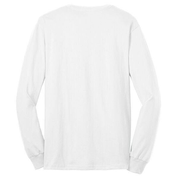 Port & Company® 50/50 Cotton/Poly Men's Long Sleeve Tee