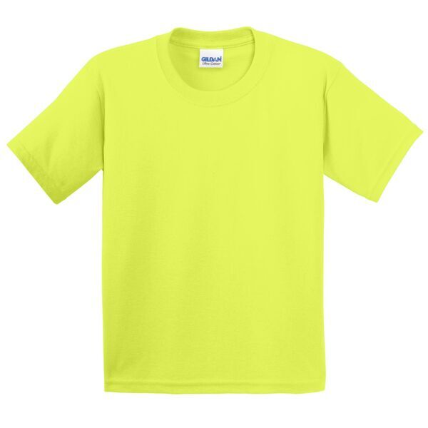 Gildan® Ultra Cotton™ 50/50 Youth Tee, Safety Colors