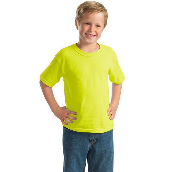 Gildan® Ultra Cotton™ 50/50 Youth Tee, Safety Colors