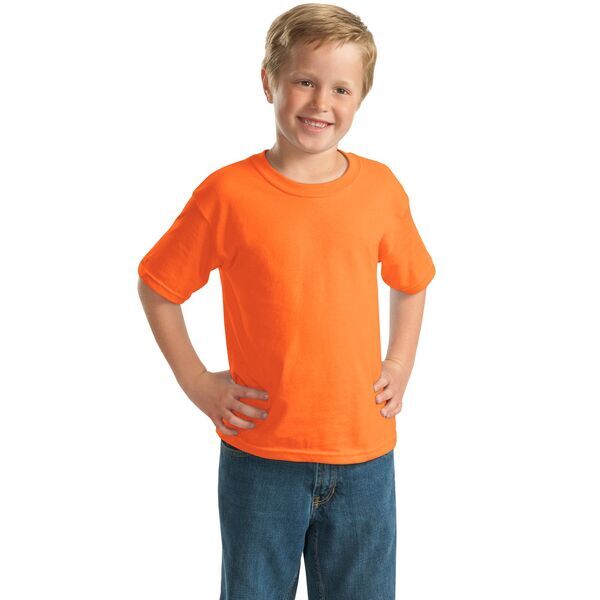 Gildan® Ultra Cotton™ 50/50 Youth Tee, Safety Colors