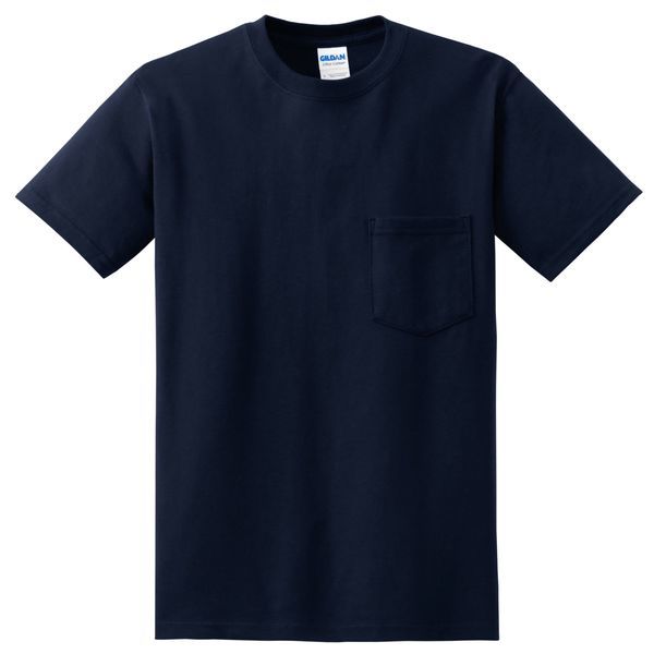 Gildan® Ultra Cotton™ 100% Cotton Men's Pocket Tee