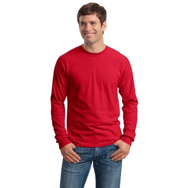 Gildan® Ultra Cotton® 100% Cotton Unisex Long Sleeve Tee