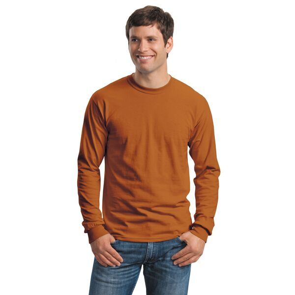 Gildan® Ultra Cotton® 100% Cotton Unisex Long Sleeve Tee