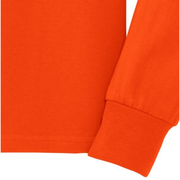 Gildan® Ultra Cotton™ 50/50 Men's Long Sleeve Tee, Safety Colors