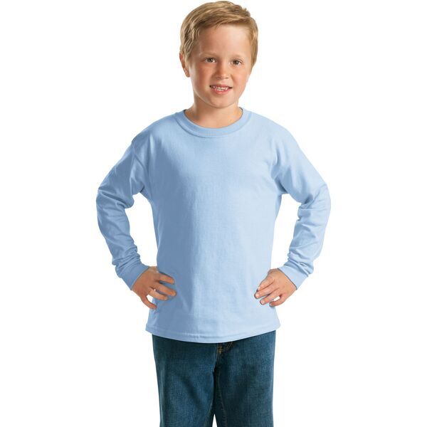 Gildan® Ultra Cotton™ 100% Cotton Youth Long Sleeve Tee