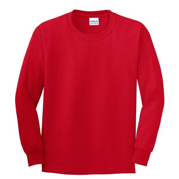 Gildan® Ultra Cotton™ 100% Cotton Youth Long Sleeve Tee