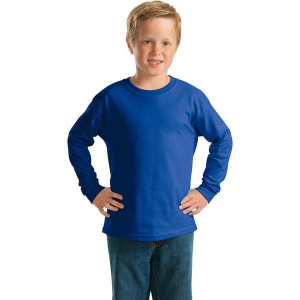 Gildan® Ultra Cotton™ 100% Cotton Youth Long Sleeve Tee