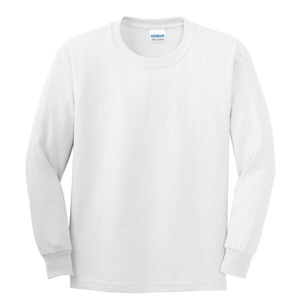 Gildan® Ultra Cotton™ 100% Cotton Youth Long Sleeve Tee