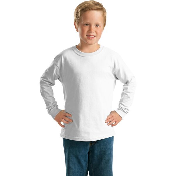 Gildan® Ultra Cotton™ 100% Cotton Youth Long Sleeve Tee