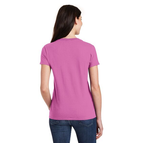 Gildan® Heavy Cotton™ 100% Cotton Ladies' V Neck Tee