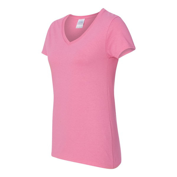 Gildan® Heavy Cotton™ 100% Cotton Ladies' V Neck Tee