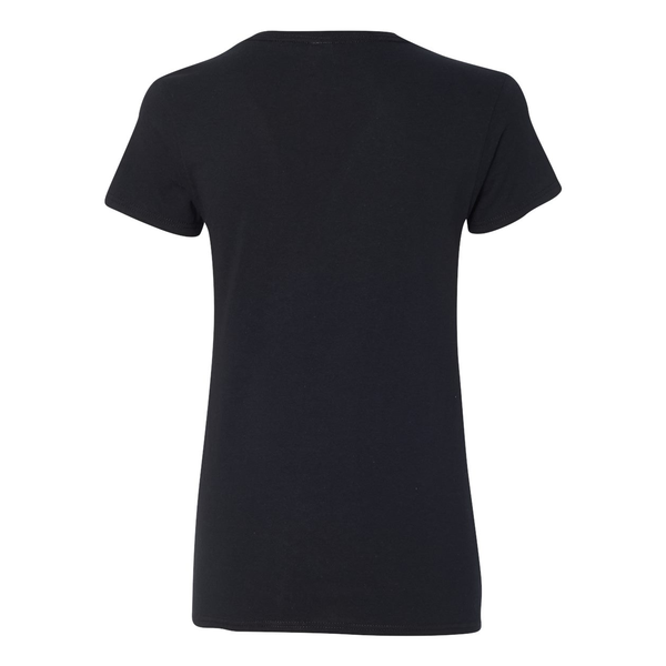 Gildan® Heavy Cotton™ 100% Cotton Ladies' V Neck Tee