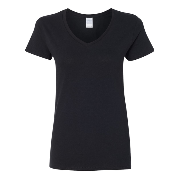 Gildan® Heavy Cotton™ 100% Cotton Ladies' V Neck Tee