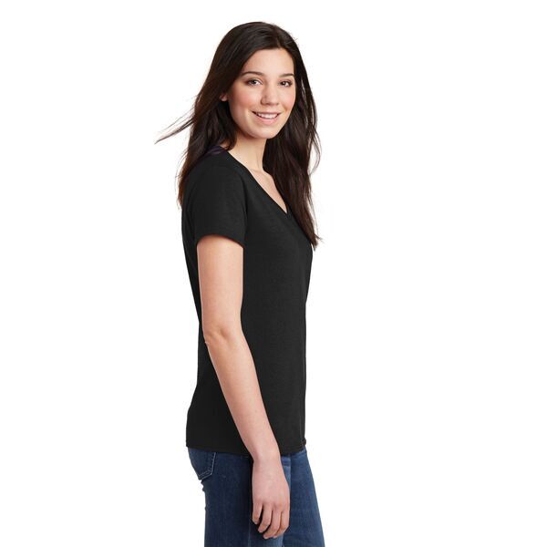 Gildan® Heavy Cotton™ 100% Cotton Ladies' V Neck Tee