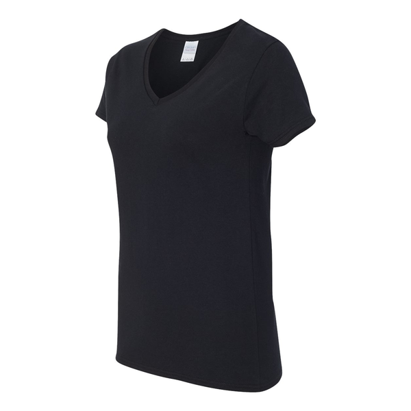 Gildan® Heavy Cotton™ 100% Cotton Ladies' V Neck Tee