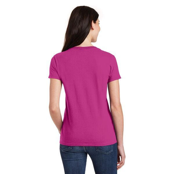 Gildan® Heavy Cotton™ 100% Cotton Ladies' V Neck Tee
