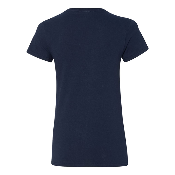 Gildan® Heavy Cotton™ 100% Cotton Ladies' V Neck Tee