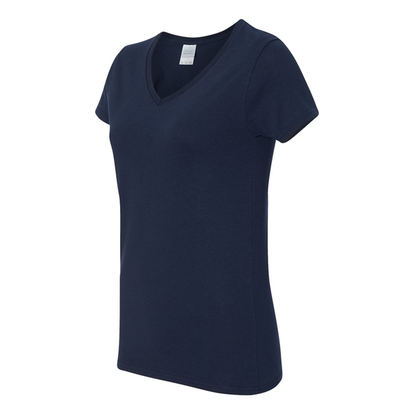 Gildan® Heavy Cotton™ 100% Cotton Ladies' V Neck Tee