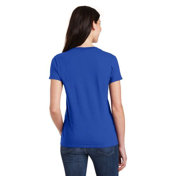 Gildan® Heavy Cotton™ 100% Cotton Ladies' V Neck Tee