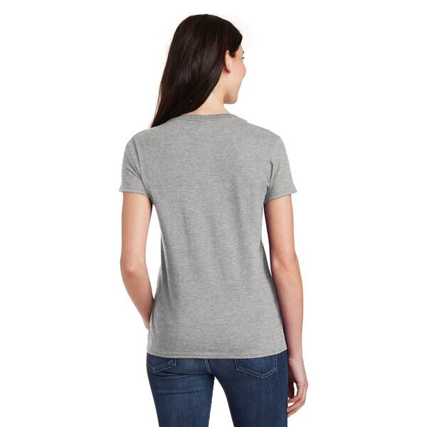 Gildan® Heavy Cotton™ 100% Cotton Ladies' V Neck Tee