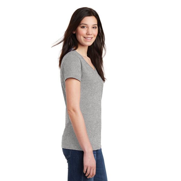 Gildan® Heavy Cotton™ 100% Cotton Ladies' V Neck Tee