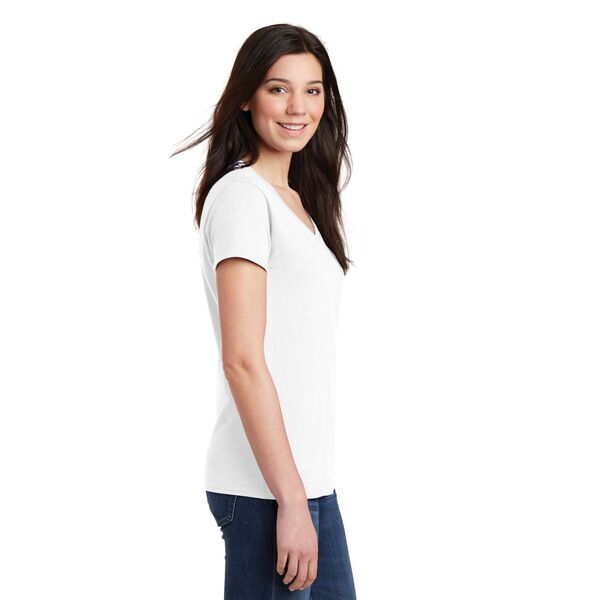 Gildan® Heavy Cotton™ 100% Cotton Ladies' V Neck Tee