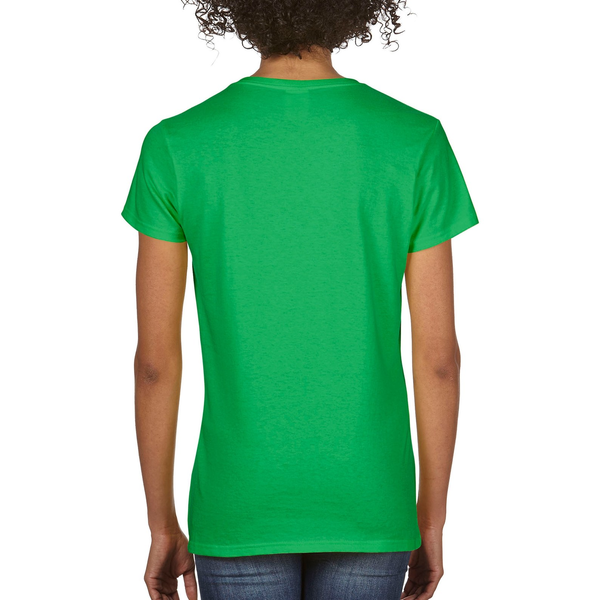 Gildan® Heavy Cotton™ 100% Cotton Ladies' V Neck Tee
