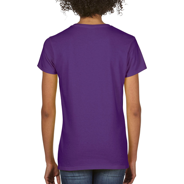 Gildan® Heavy Cotton™ 100% Cotton Ladies' V Neck Tee