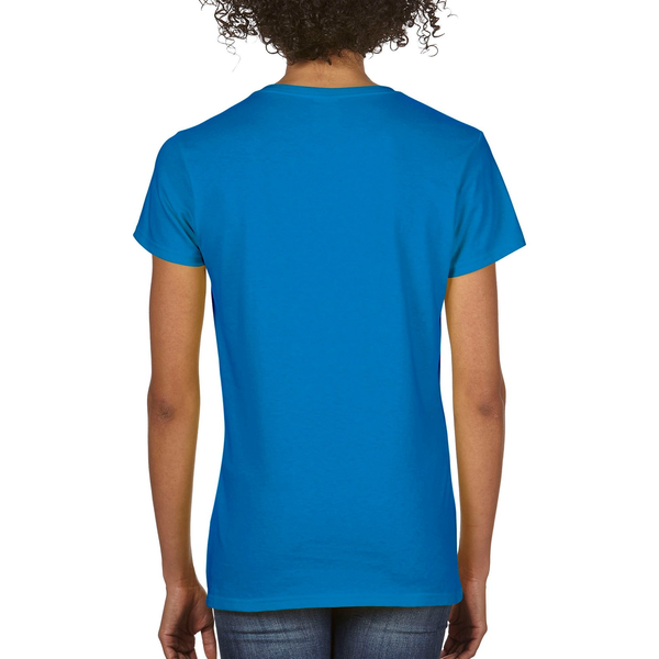 Gildan® Heavy Cotton™ 100% Cotton Ladies' V Neck Tee