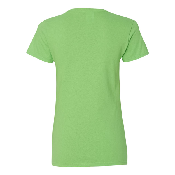 Gildan® Heavy Cotton™ 100% Cotton Ladies' V Neck Tee