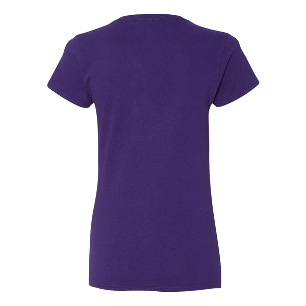 Gildan® Heavy Cotton™ 100% Cotton Ladies' V Neck Tee