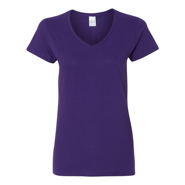 Gildan® Heavy Cotton™ 100% Cotton Ladies' V Neck Tee