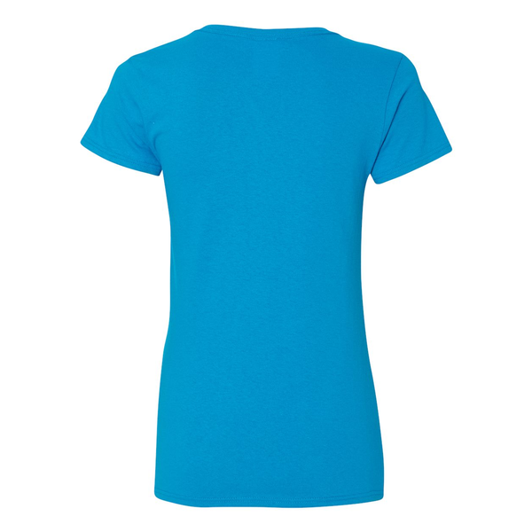 Gildan® Heavy Cotton™ 100% Cotton Ladies' V Neck Tee