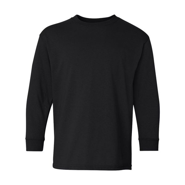 Gildan® Heavy Cotton™ 100% Cotton Youth Long Sleeve Tee