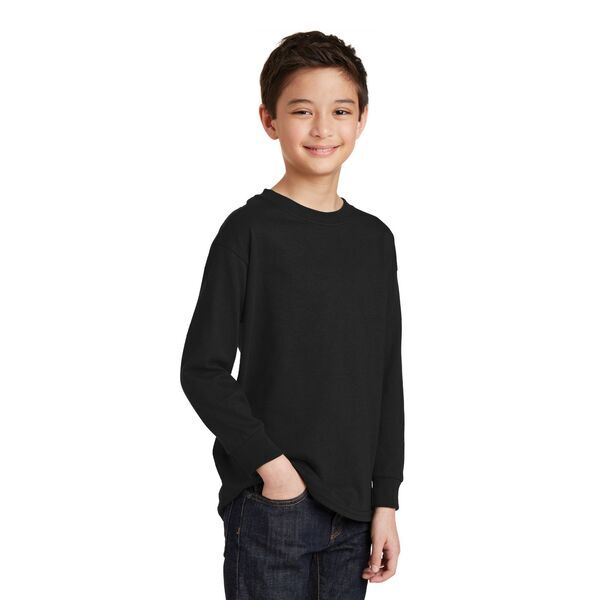 Gildan® Heavy Cotton™ 100% Cotton Youth Long Sleeve Tee