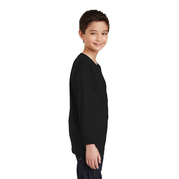 Gildan® Heavy Cotton™ 100% Cotton Youth Long Sleeve Tee