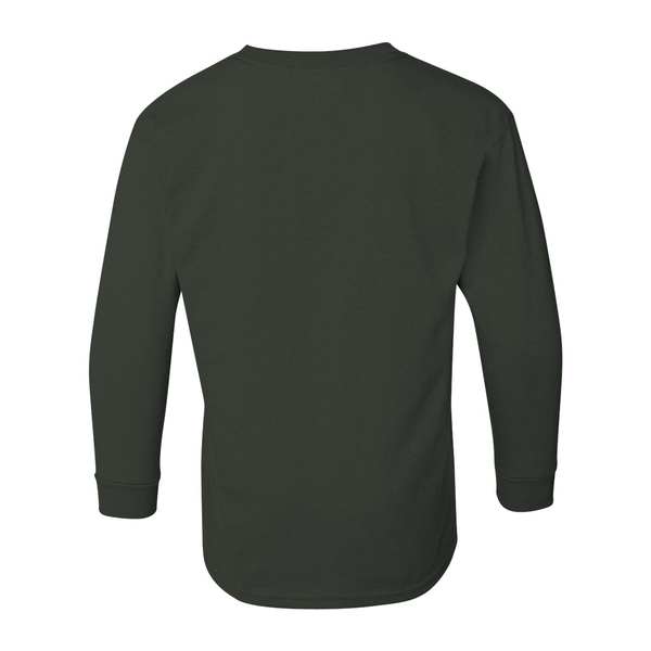 Gildan® Heavy Cotton™ 100% Cotton Youth Long Sleeve Tee