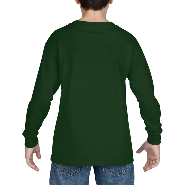 Gildan® Heavy Cotton™ 100% Cotton Youth Long Sleeve Tee