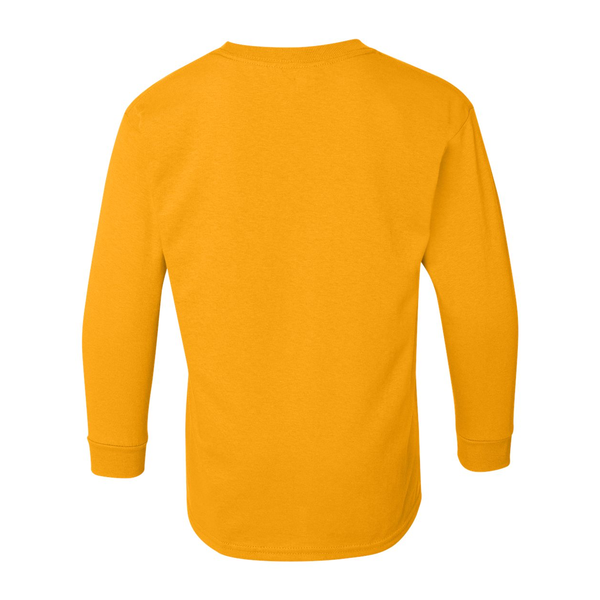 Gildan® Heavy Cotton™ 100% Cotton Youth Long Sleeve Tee