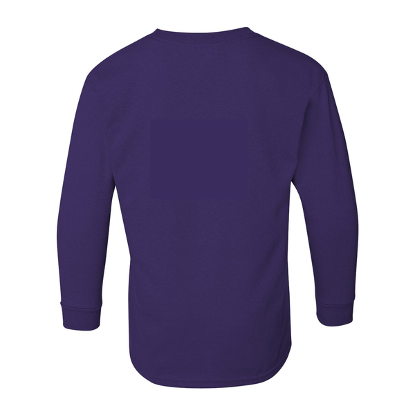 Gildan® Heavy Cotton™ 100% Cotton Youth Long Sleeve Tee