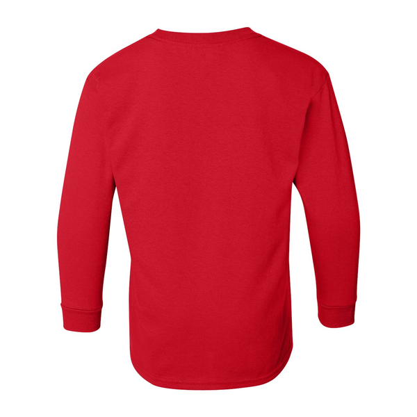 Gildan® Heavy Cotton™ 100% Cotton Youth Long Sleeve Tee