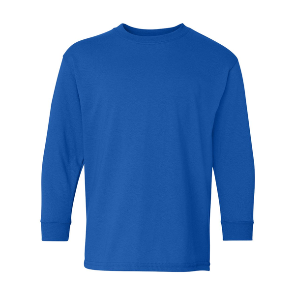 Gildan® Heavy Cotton™ 100% Cotton Youth Long Sleeve Tee