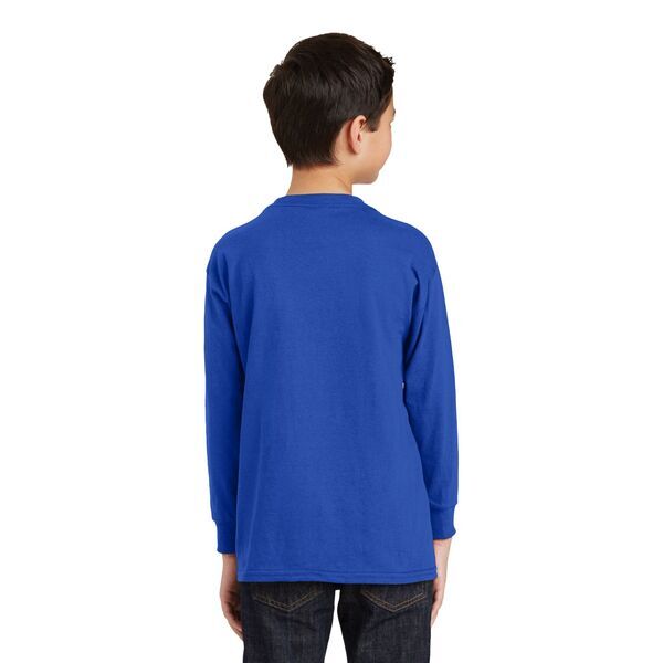 Gildan® Heavy Cotton™ 100% Cotton Youth Long Sleeve Tee