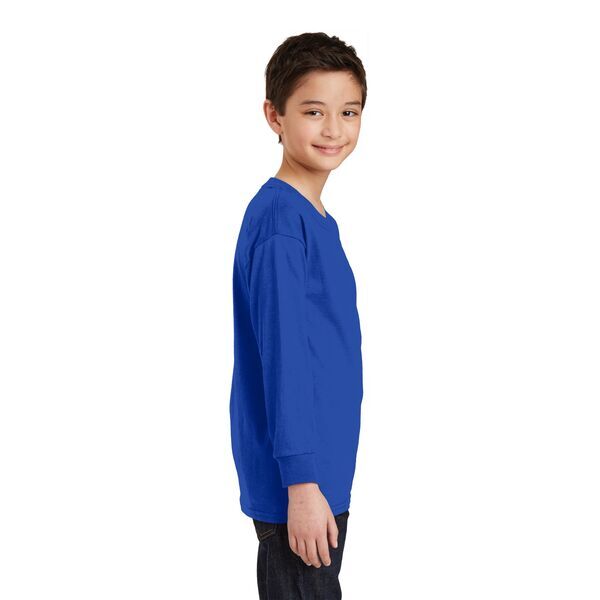 Gildan® Heavy Cotton™ 100% Cotton Youth Long Sleeve Tee
