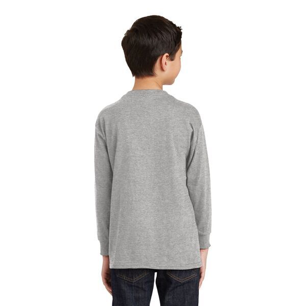 Gildan® Heavy Cotton™ 100% Cotton Youth Long Sleeve Tee