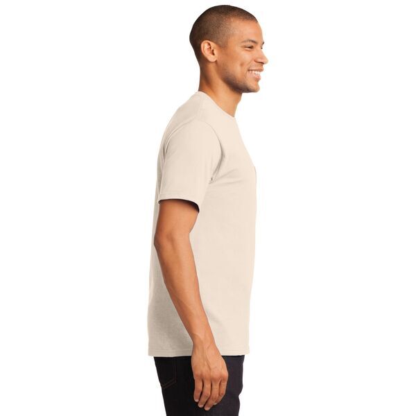 Port & Company® Essential Heavyweight 100% Cotton Men's Pocket Tee