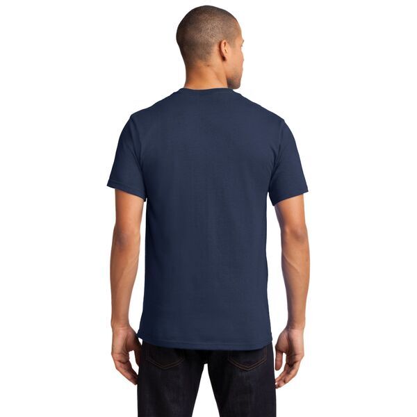 Port & Company® Essential Heavyweight 100% Cotton Men's Pocket Tee