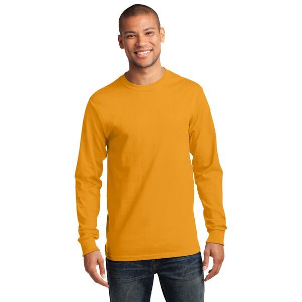 Port & Company® Essential Heavyweight 100% Cotton Unisex Long Sleeve Tee