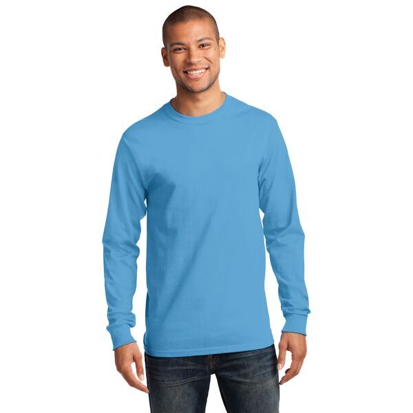 Port & Company® Essential Heavyweight 100% Cotton Unisex Long Sleeve Tee