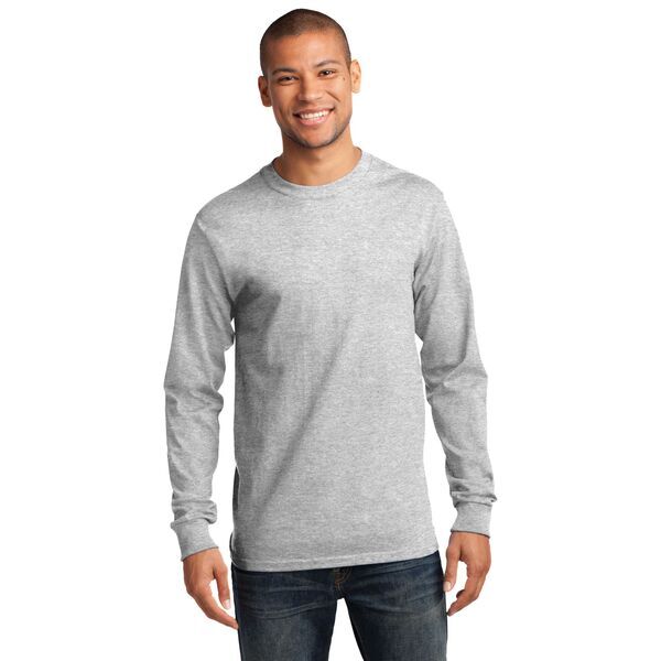 Port & Company® Essential Heavyweight 100% Cotton Unisex Long Sleeve Tee